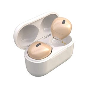 szhtfx invisible earbuds small mini hidden earbuds for work, sleep, music (nude)