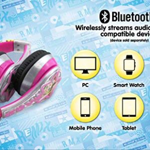 eKids LOL Surprise Kids Bluetooth Headphones, Wireless Headphones with Microphone Includes Aux Cord, Volume Reduced Kids Foldable Headphones for School, Home, or Travel