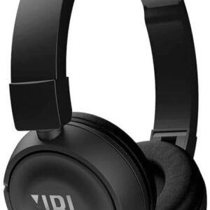 JBL T450BT Wireless On-Ear Headphones with Built-in Remote and Microphone - Black