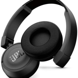 JBL T450BT Wireless On-Ear Headphones with Built-in Remote and Microphone - Black