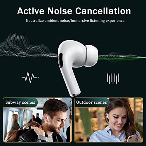 Wireless Earbuds, Bluetooth 5.2 Earbuds Stereo Bass, Bluetooth Headphones in Ear Noise Cancelling Mic, Earphones IP7 Waterproof Sports, 24H Playtime USB C Mini Charging Case Ear Buds for iOS Android.