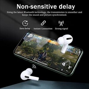 Wireless Earbuds, Bluetooth 5.2 Earbuds Stereo Bass, Bluetooth Headphones in Ear Noise Cancelling Mic, Earphones IP7 Waterproof Sports, 24H Playtime USB C Mini Charging Case Ear Buds for iOS Android.