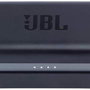 JBL Endurance Peak in-Ear Waterproof Sport Headphones Bundle with Plush Carry Case (Black)