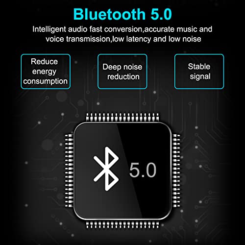GOOJODOQ Bluetooth Sleep Headphones Bluetooth 5.0 Soft in-Ear Sleeping Earbuds,15 Hours Music time,Wireless Sleep Headsets with Built-in Mic for Insomnia, Side Sleeper, Gym, Relaxation and Sports