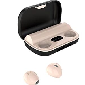 SZHTFX Invisible Earbuds Small Mini Wireless Bluetooth Earpiece Phone Discreet Earbud for Music, Home, Work