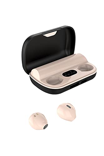 SZHTFX Invisible Earbuds Small Mini Wireless Bluetooth Earpiece Phone Discreet Earbud for Music, Home, Work