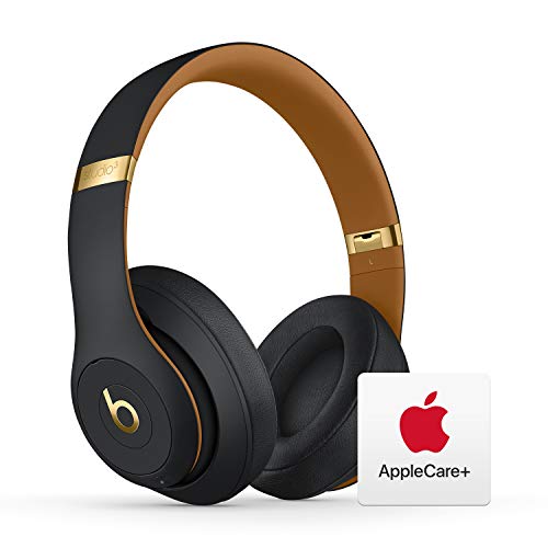 Beats Studio3 Wireless Noise Cancelling Over-Ear Headphones - Midnight Black with AppleCare+ (2 Years)