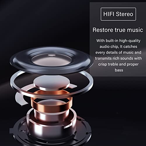 [Apple MFi Certified] Wireless Earbuds Bluetooth Earbuds 5.2 Headphones,Noise Cancellation 30H Playtime Auto Pairing in-Ear Hi-Fi Stereo Sound Mic IPX7 Waterproof Headset for iPhone/Samsung/Android