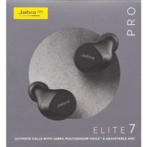 Jabra Elite 7 Pro True Wireless Earbuds, Black