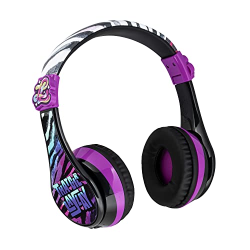 eKids That Girl Lay Lay Bluetooth Headphones, Wireless Headphones with Microphone, Kids Headphones for School, Home, or Travel