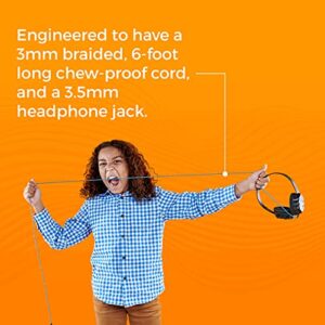 Gumdrop DropTech B1 Over-Ear Headphone. Designed for K-12 Students, Teachers and Classrooms – Drop Tested, Rugged and Reliable for an Enhanced Educational Learning Experience. Color – Black