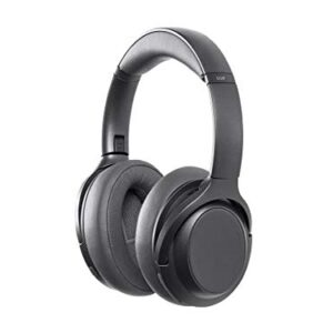 Monoprice BT-600ANC Bluetooth Over Ear Headphones with Active Noise Cancelling (ANC), Qualcomm aptX HD Audio, AAC, Touch Controls, 40hr Playtime