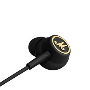 Marshall Mode EQ Wired in-Ear Headphones - Black and Brass