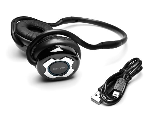 Kinivo BTH220 Bluetooth Stereo Headphone – Supports Wireless Music Streaming and Hands-Free Calling