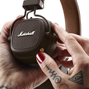 Marshall Major III Bluetooth Wireless On-Ear Headphone, Brown