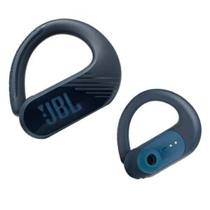 jbl endurance peak ii – waterproof true wireless in-ear sport headphones – blue (renewed)