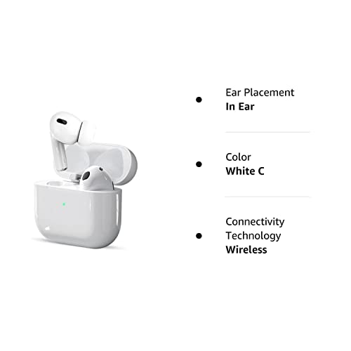 Bluetooth 5.3 Air Pro Wireless Earbuds, Bluetooth Headphones with Microphone,IPX7 Waterproof Touch in-Ear Sports Earbuds, 30H Playtime, Noise Cancelling Stereo Earphones for Sports and Work（2022）