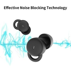 Sleeping Earbuds, Smallest Sleepbuds Comfortable in-Ear Headphones with Mic Noise Reduction Earbuds for Sleeping on Side Snoring Yoga