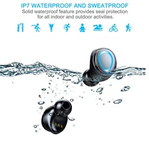 Motast Wireless Earbud, Bluetooth 5.1 Earbud 140H Playtime Bluetooth Headphones HiFi Stereo Noise Cancelling Wireless Earphones in Ear with Mic, USB-C Charging Case, IP7 Waterproof Headset for Sport