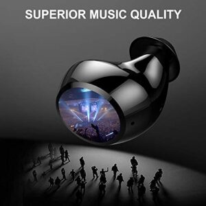 MuGo Wireless Earbuds, Bluetooth Headphones Wireless Earphones with Immersive Sound, Bluetooth 5.0 Headset with Mic, In Ear Headphones with Noise Cancelling, 25H Playtime Charging Case, IP7 Waterproof