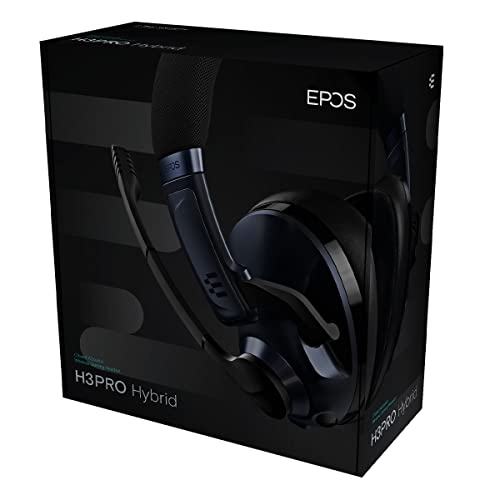 EPOS Audio H3PRO Hybrid Wireless Closed Acoustic Gaming Headset (Sebring Black)