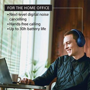 Sony WHXB900N Noise Cancelling Headphones, Wireless Bluetooth Over the Ear Headset with Mic for Phone-Call and Alexa Voice Control- Black (WH-XB900N/B)