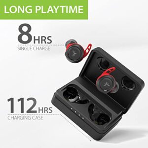 Avantree HT4106 - Wireless Earbuds for TV Listening with 8hrs of Bluetooth Playtime, Universal Television Compatibility, and Headphones Design for Larger Ears