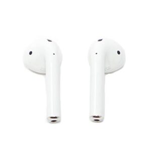 Apple MMEF2AM/A AirPods Wireless Bluetooth Headset for iPhones with iOS 10 or Later White - (Renewed)