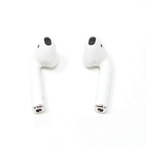 Apple MMEF2AM/A AirPods Wireless Bluetooth Headset for iPhones with iOS 10 or Later White - (Renewed)