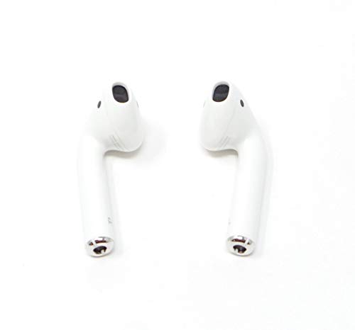 Apple MMEF2AM/A AirPods Wireless Bluetooth Headset for iPhones with iOS 10 or Later White - (Renewed)