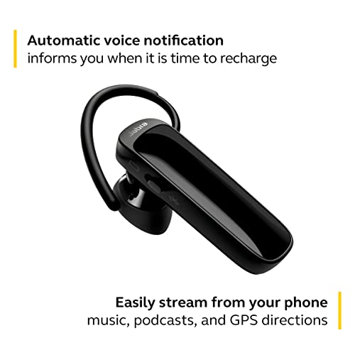 Jabra Talk 25 SE Mono Bluetooth Wireless Single Ear Headset Built-in Microphone (Renewed)