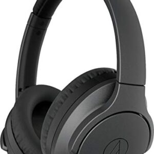 Audio-Technica ATH-ANC700BT QuietPoint Bluetooth Wireless Noise-Cancelling High-Resolution Audio Headphones, Black