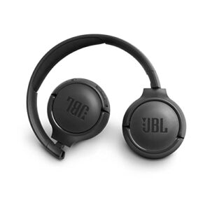 JBL Tune 500BT Wireless On-Ear Headphones - Black (Renewed)