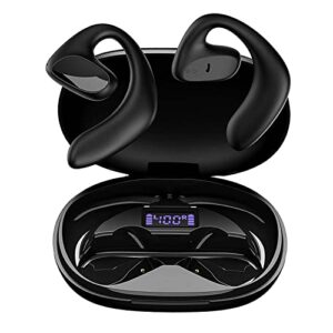 luisport open ear bluetooth headphones wireless earbuds bluetooth earbuds bluetooth headphones wireless headphones bluetooth earphones wireless earphones(s900-black)