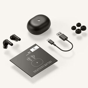 SoundPEATS Life Wireless Earbuds, Active Noise Cancelling Bluetooth 5.2 Headphones, Wireless Earphones with Dual Mic AI ENC for Clear Calls, Transparency Mode, 25 Hours of Playtime, Immersive Sound