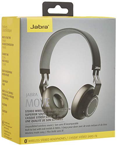 Jabra Move Wireless Stereo Headphones - Black