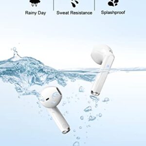 GCBIG Wireless Earbud, Bluetooth 5.3 Headphones with 4 ENC Noise Cancelling Mics, Wireless Headphones in Ear with 25H Playtime, IP7 Waterproof Sports Bluetooth Earphones HiFi Stereo for Android iOS