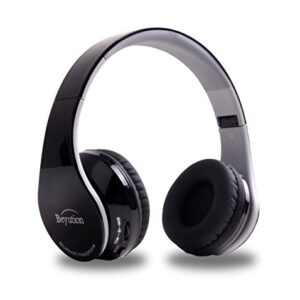 Beyution V4.1 Bluetooth Headphones Wireless Foldable Hi-fi Stereo Headphone for Smart Phones & Tablets - Black