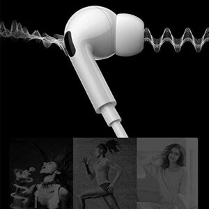 ABCDONG Earbuds Headphones for iPhone 13/13 Pro/12/12 Pro Max/11/11 Pro inEar Earphones, Microphone Stereo Mini Wired Earbuds Earphones Compatible with iPhone 7/8/8 Plus/X/XS/XR/XS Max and iPad