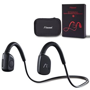 aisizon air conduction headphones h1, over ear sports wireless bluetooth headphones, open ear headphones wireless bluetooth for runing, gym workout, sports