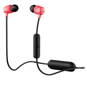 skullcandy jib wireless in-ear earbud – red/black black/red