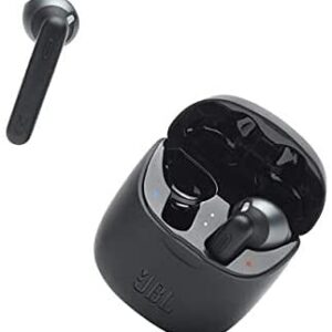 JBL Tune 225TWS True Wireless in-Ear Headphones Bundle with Deluxe Hardshell Case (Black)