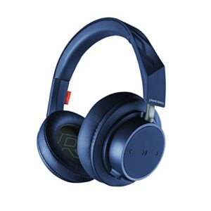 plantronics backbeat go 600 noise-isolating headphones, over-the-ear bluetooth headphones, navy (211139-99)