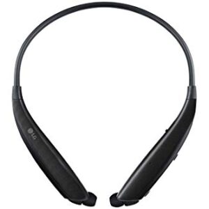 LG HBS-830 Tone Ultra Alpha Wireless In-Ear Headphones (HBS-830) Black - (Renewed)