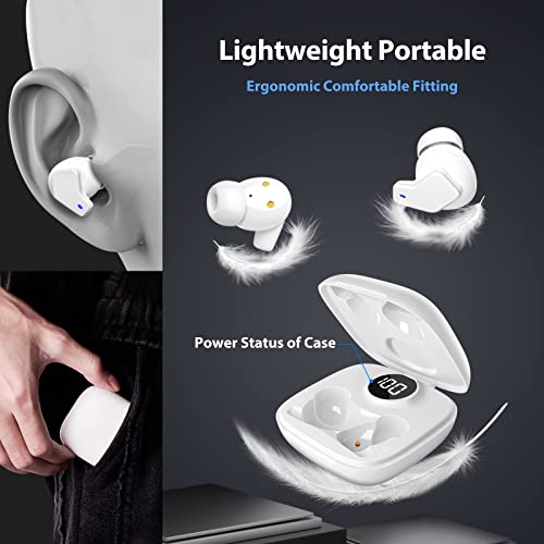 TITACUTE Wireless Earbuds Bluetooth Headphone for iPhone 13 Pro Max 14 12 11 XR Samsung S22 Ultra S21 S20 Galaxy Z Flip 4 A53 A13 Google Pixel 6 7 Android in-Ear Headset Noise Canceling USB C Earphone