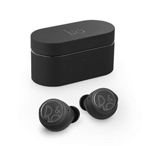 Bang & Olufsen Beoplay E8 Sport True Wireless In-Ear Bluetooth Earphone with Customizable Comfort Fit, Microphones and Touch Control, Wireless Charging Case, 28H Playtime, IP57 Dust & Waterproof Black