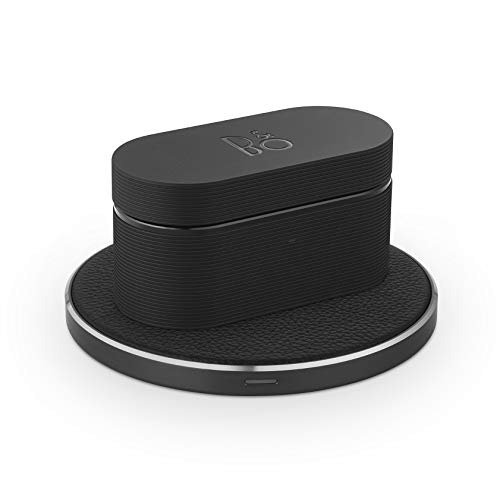 Bang & Olufsen Beoplay E8 Sport True Wireless In-Ear Bluetooth Earphone with Customizable Comfort Fit, Microphones and Touch Control, Wireless Charging Case, 28H Playtime, IP57 Dust & Waterproof Black