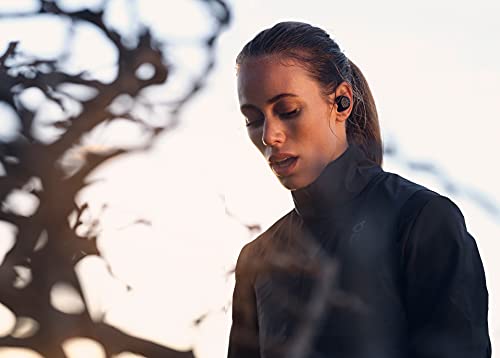 Bang & Olufsen Beoplay E8 Sport True Wireless In-Ear Bluetooth Earphone with Customizable Comfort Fit, Microphones and Touch Control, Wireless Charging Case, 28H Playtime, IP57 Dust & Waterproof Black