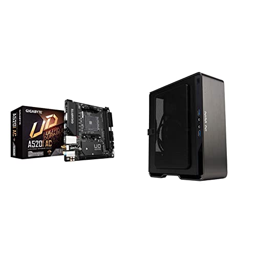 Gigabyte A520I AC & in Win Chopin Pro Titanium Gray (200Watts 80+ Gold PSU Included)