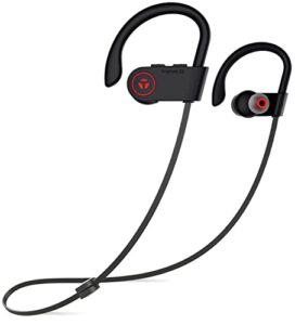 tranya x2 wireless sports earbuds, bluetooth headphones with 12 h playtime type-c charging, 11mm driver for premium sound, ipx5 waterproof enc noise cancellation running earphones for workout sports